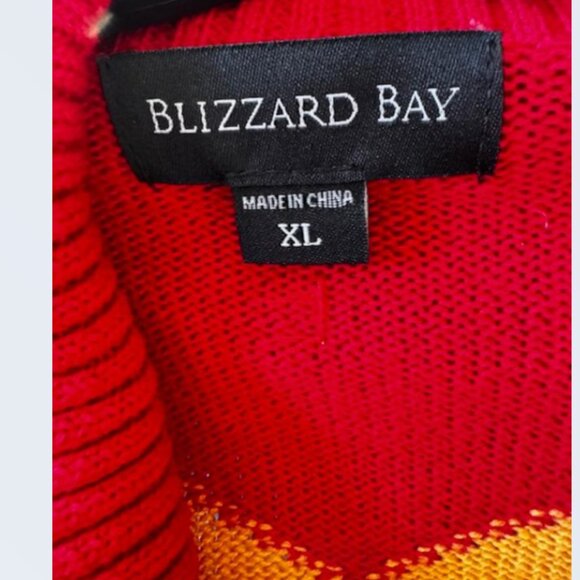 Blizzard Bay Polar Bear Fairisle Ugly Christmas Sweater Festive Western Cozy - Picture 11 of 14